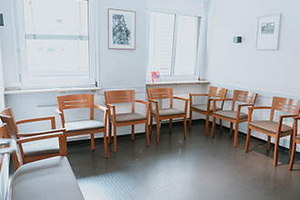 MVZ Franzen Institut Wartezimmer